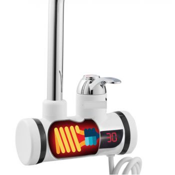 Проточный электрический водонагреватель с душем оптом